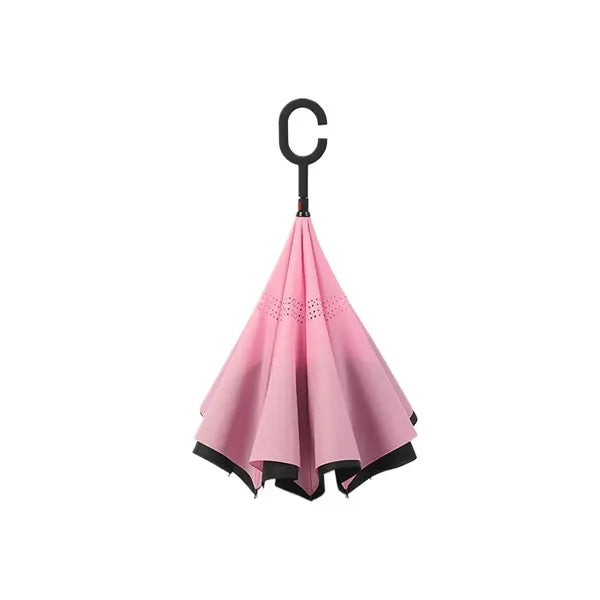 Long Handle Double-Layer Automatic Reverse Umbrella