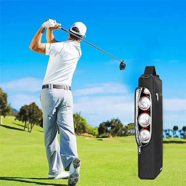 Portable Black Golf Cooler Bag