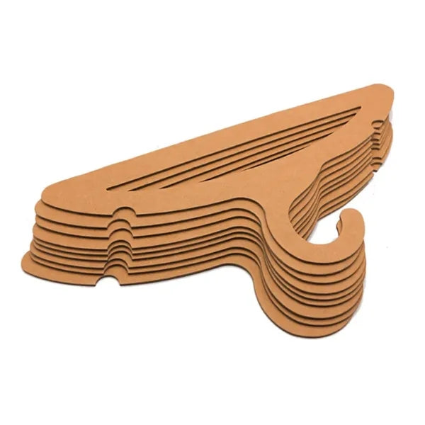 Recycled Kraft Paper Clothes Hangers