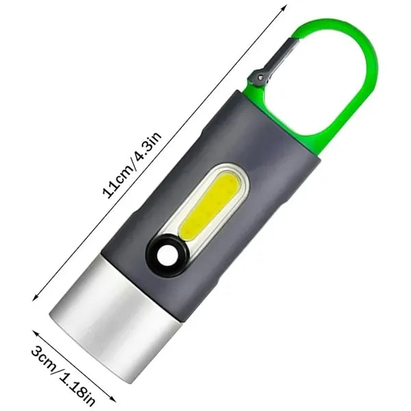 Multi-Function Flashlight With Hook