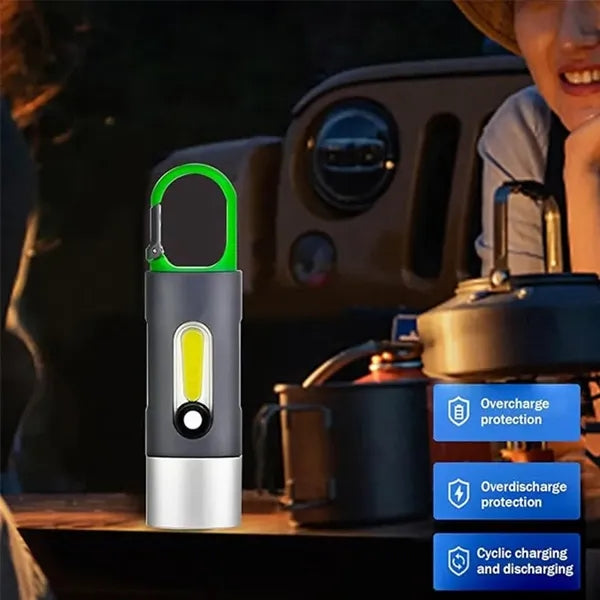 Multi-Function Flashlight With Hook