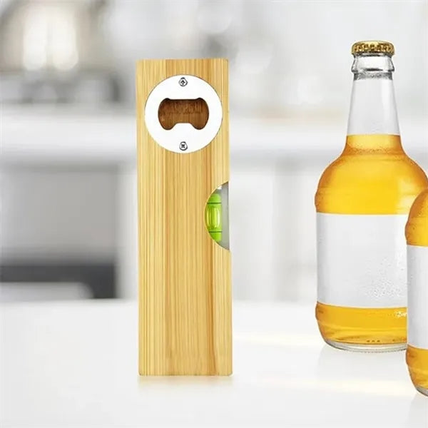 Bottle Opener With Leveling Tool