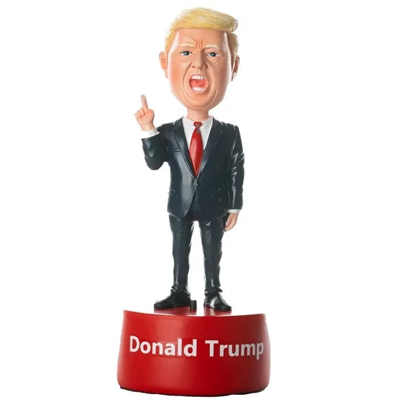 Resin Sound Bobble Head Voice Recording Toy Talking Figurine