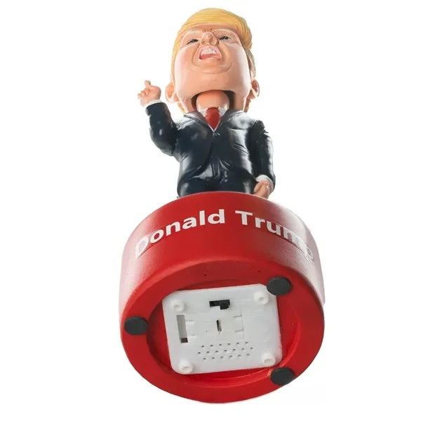Resin Sound Bobble Head Voice Recording Toy Talking Figurine