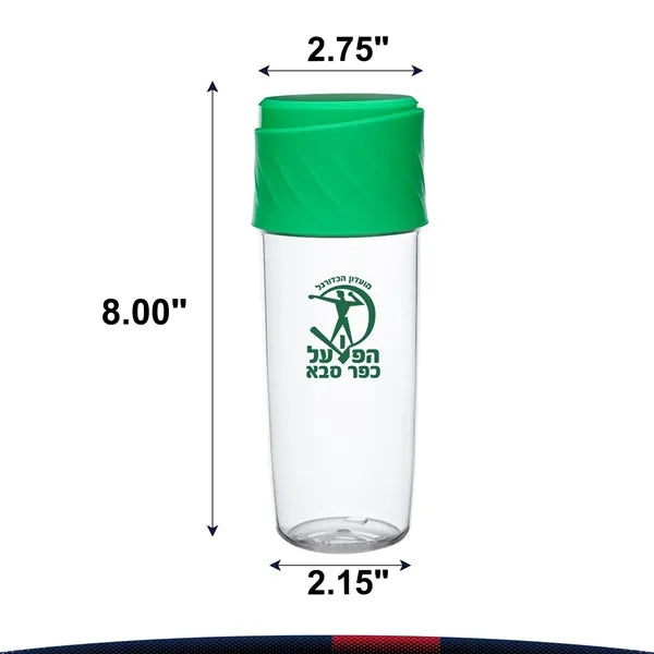 Ceskle Plastic Water Bottle - 16 OZ.
