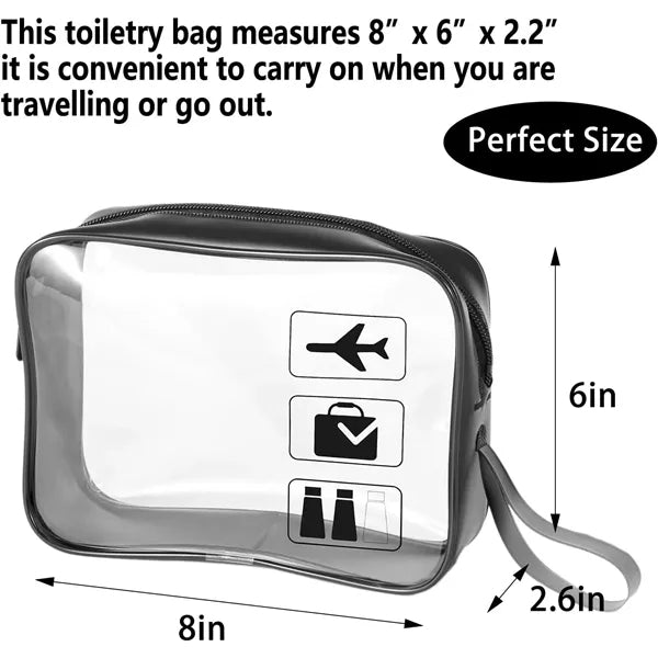 Clear Toiletry Bags For Travel