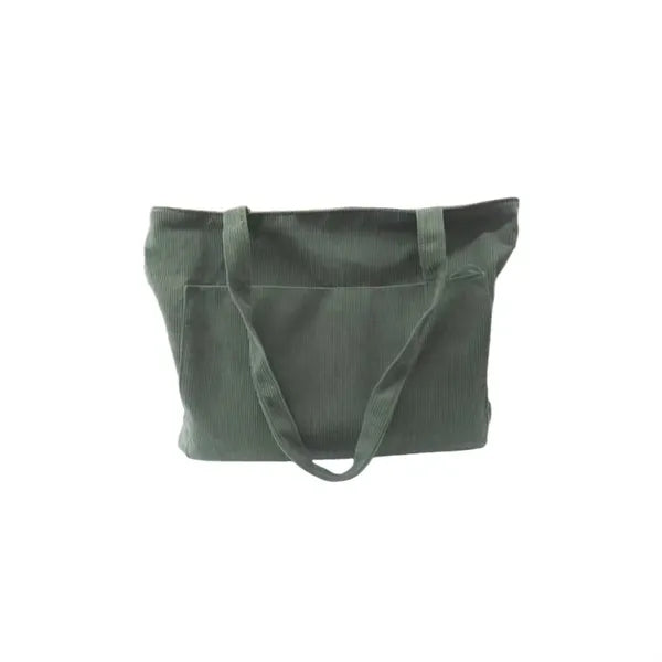 Corduroy Tote Bag For Women Large Shoulder