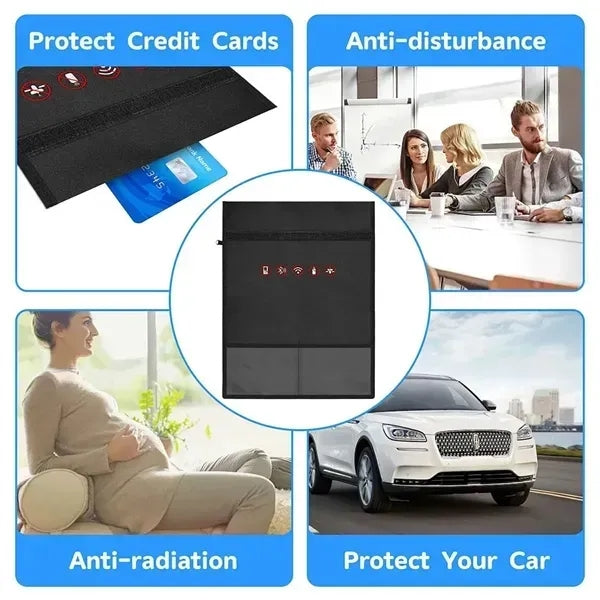 Car Key RFID Shielding Signal Blocking Bag