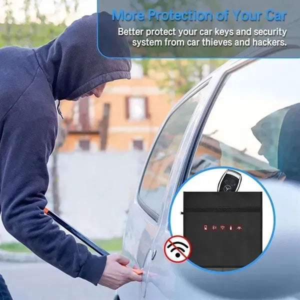 Car Key RFID Shielding Signal Blocking Bag
