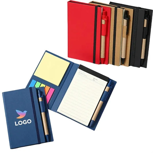Notepad with pen