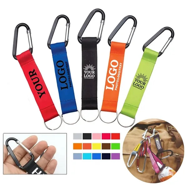 Heavy-Duty Carabiner Clip Lanyard