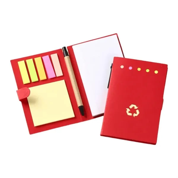 Sticky Note Notepad with Pen