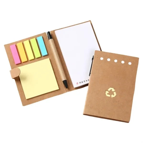 Sticky Note Notepad with Pen