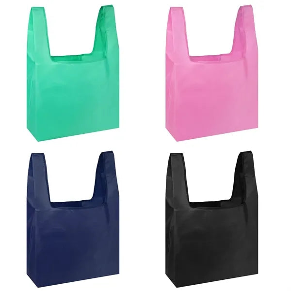 Foldable Shopping Grocery Tote Bag (15.16" x 6.10" x 25" )