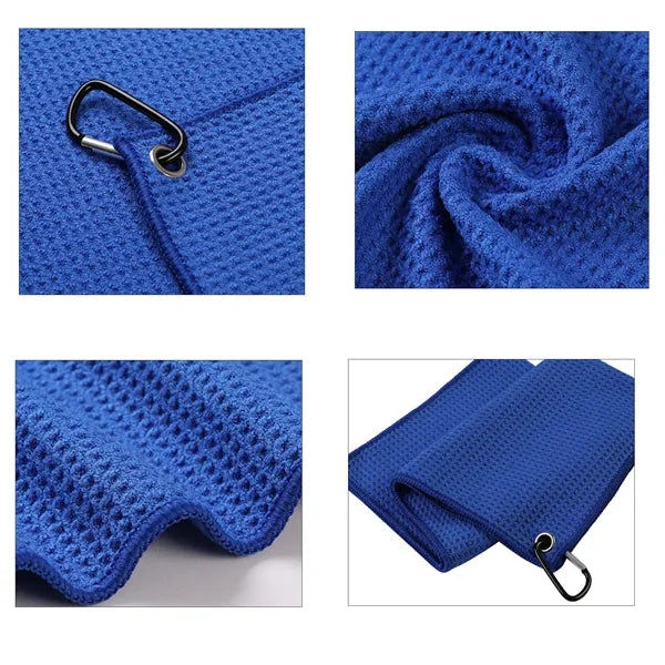 Microfiber Waffle Golf Towel