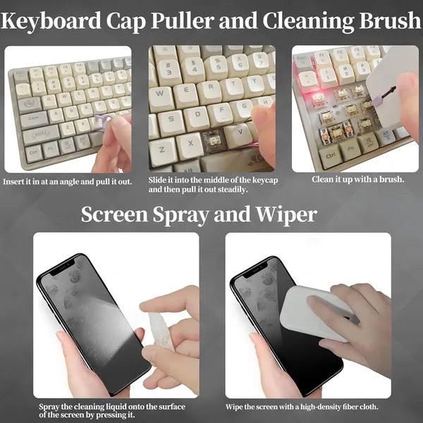 11 in 1 Laptop Earphone Keyboard Cleaning Kit without liquid