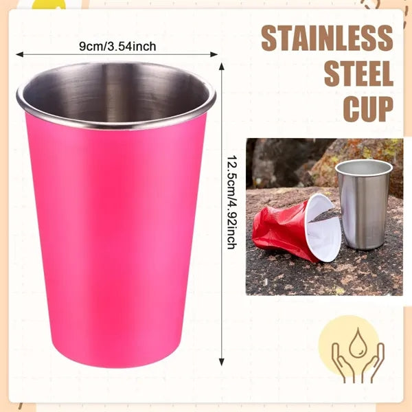 16 OZ Stainless Steel Cups