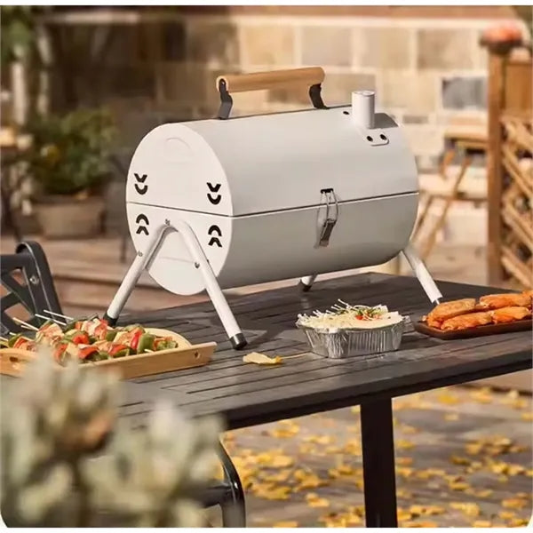Premium Dual Cooking Zone Stainless Steel BBQ