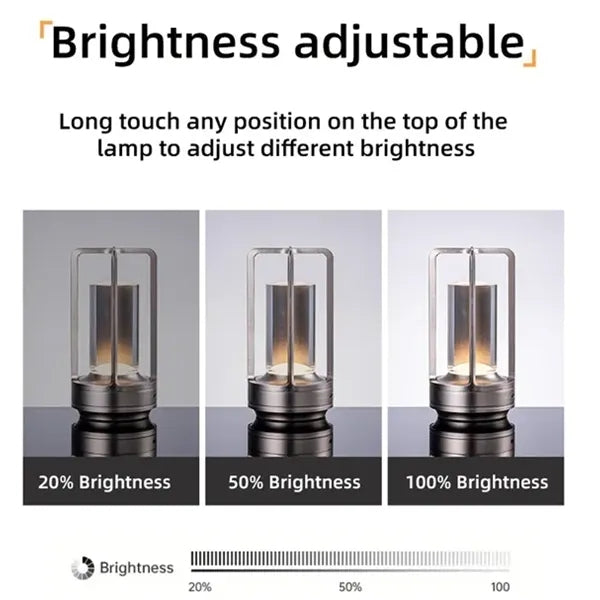 Portable Metal Table Lamp