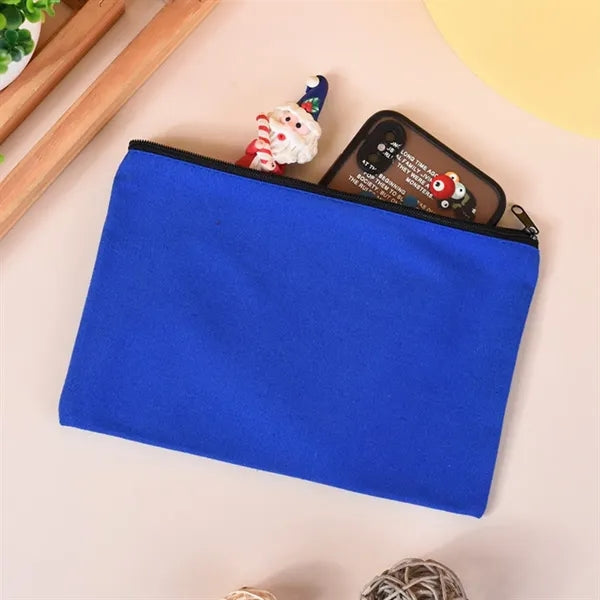 Canvas Pencil Makeup Bag Multifunctional Travel