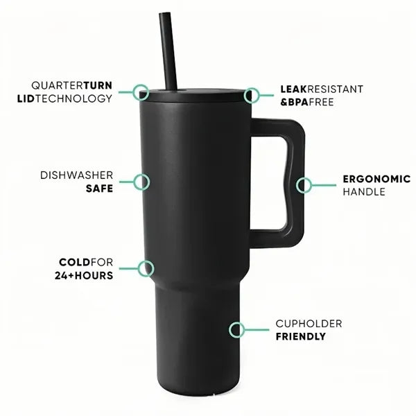40oz Stainless Steel Insulated Tumbler Cup