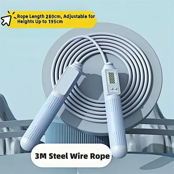 Smart 2-in-1 Jump Rope Weighted Handles