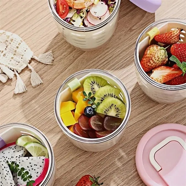 20oz Portable Salad Cup with Strainer