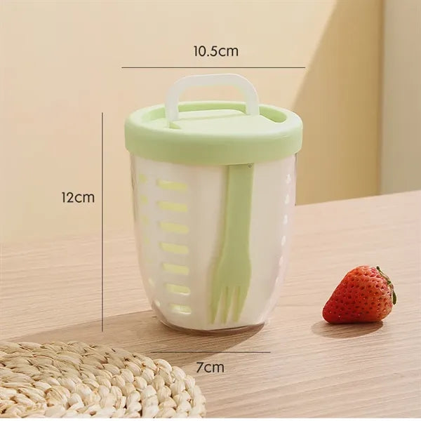 20oz Portable Salad Cup with Strainer
