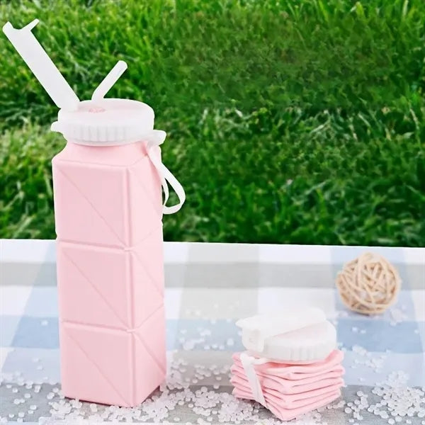 21oz Collapsible Silicone Water Bottle