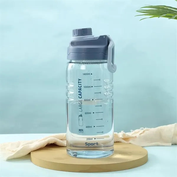 50oz to 88oz Water Bottle with Tea Infuser and Silicone Hand