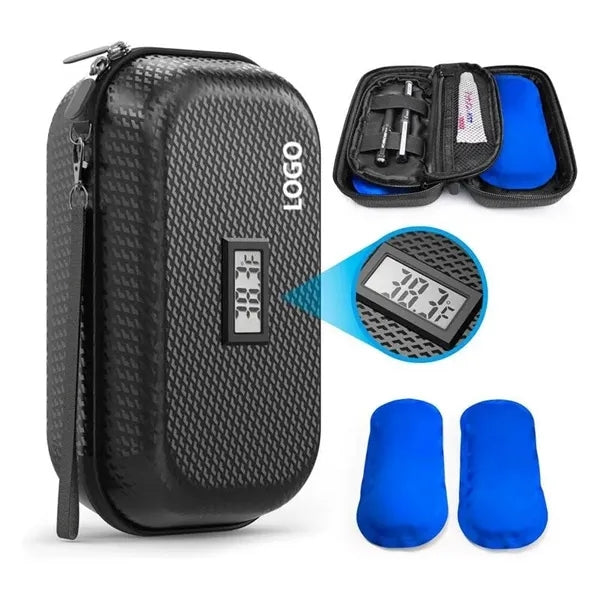 Insulin Cooler Travel Case with Temp Display