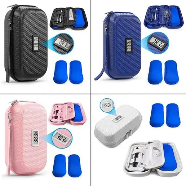 Insulin Cooler Travel Case with Temp Display