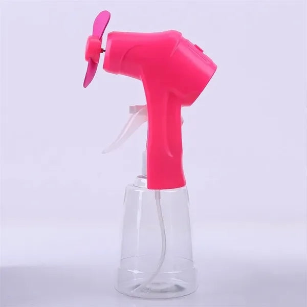 Handheld Battery Powered Water Spray Fan
