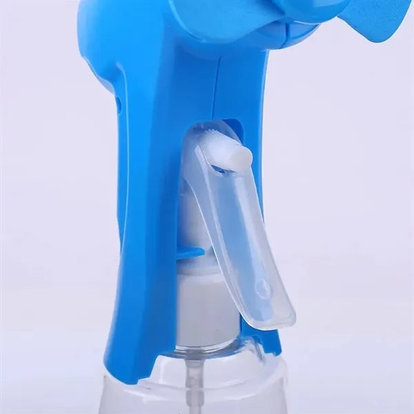 Handheld Battery Powered Water Spray Fan