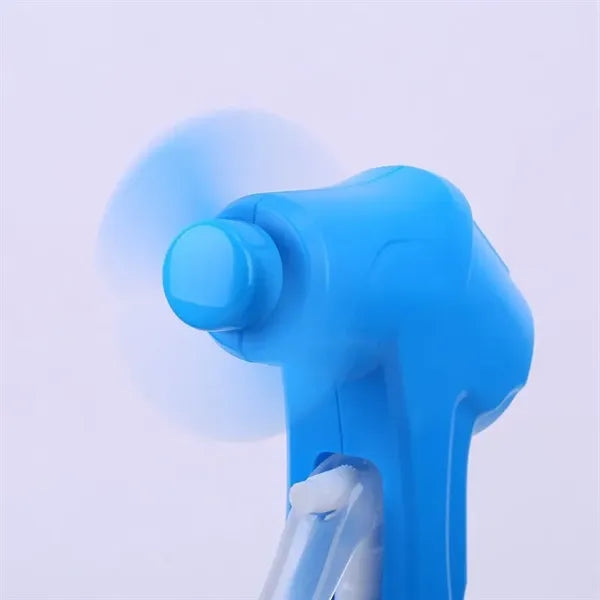 Handheld Battery Powered Water Spray Fan