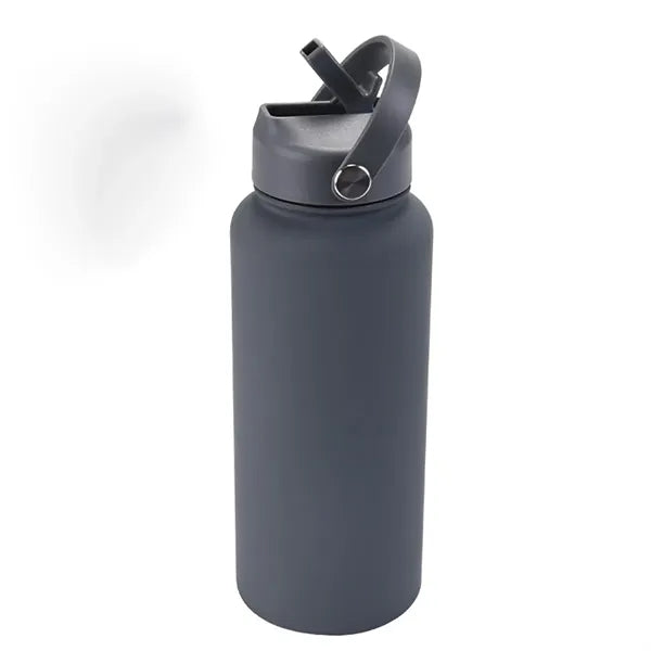 32Oz. Insulated Water Bottle W/ Straw Lid Vacuum Tumbler