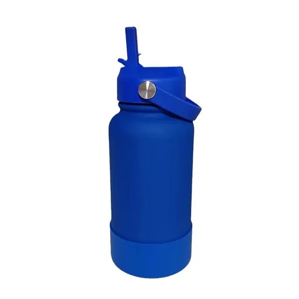 32Oz. Insulated Water Bottle W/ Straw Lid Vacuum Tumbler