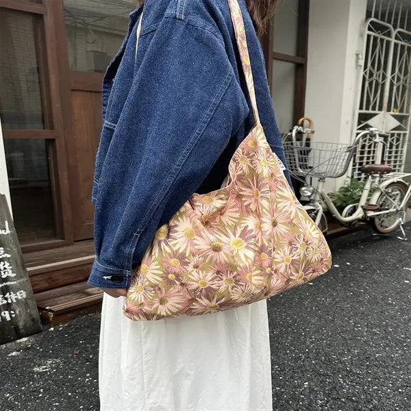 Leopard Print Canvas Tote Bag