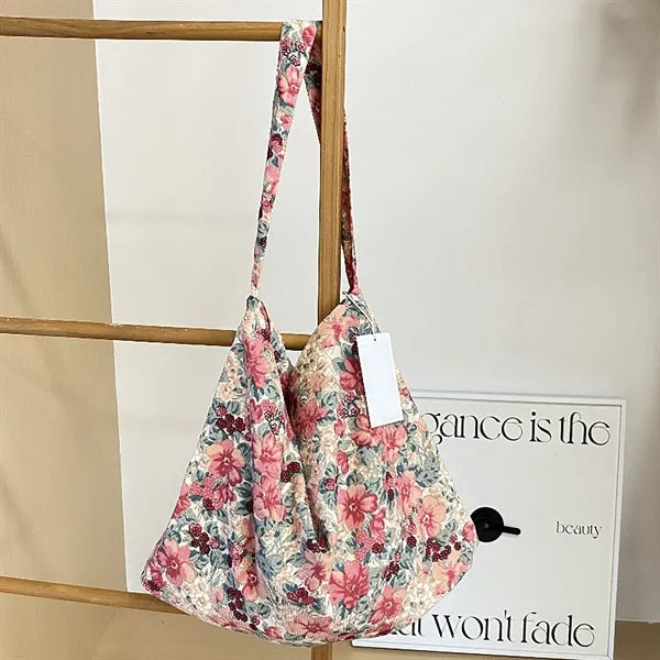 Leopard Print Canvas Tote Bag