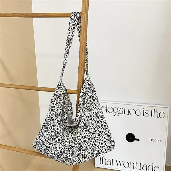 Leopard Print Canvas Tote Bag