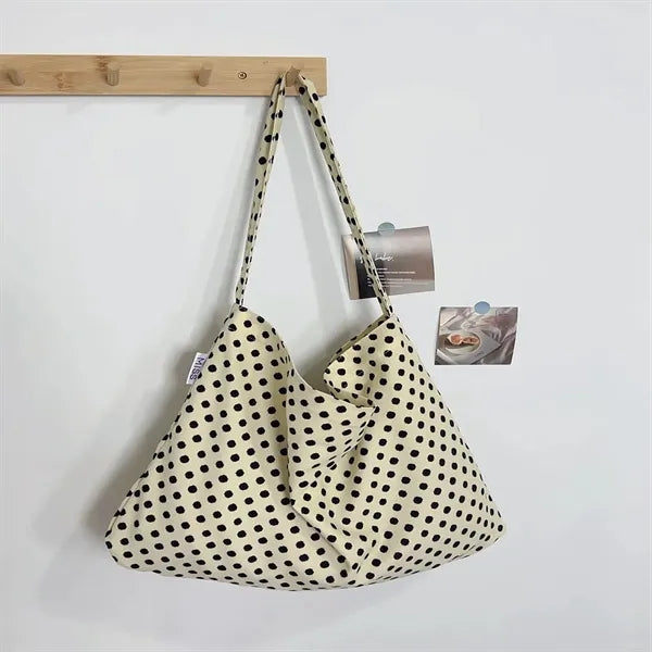 Leopard Print Canvas Tote Bag