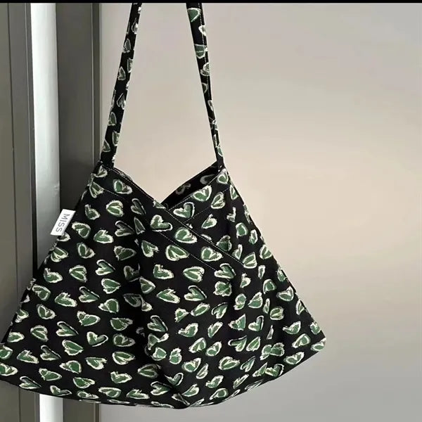 Leopard Print Canvas Tote Bag