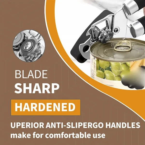 Heavy Duty Stainless Steel Smooth Manual Can Bottle Openers