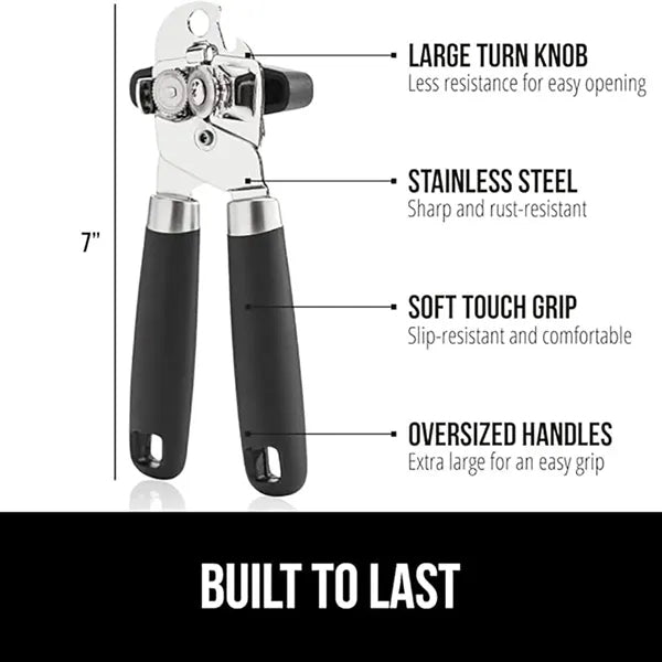 Heavy Duty Stainless Steel Smooth Manual Can Bottle Openers