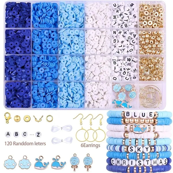DIY Bead Kit for Friendship Bracelets & Necklaces