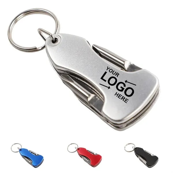 6 In 1 Multi Tool Keychain