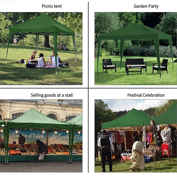 3x3m Folding Outdoor Tent Canopy with Storage Bag