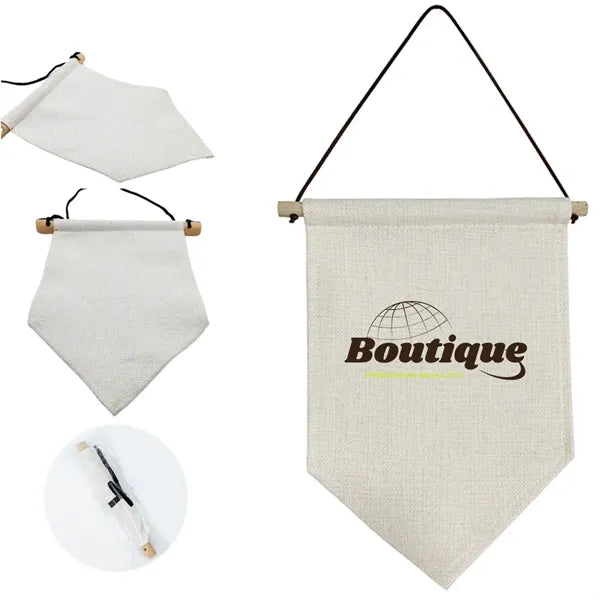 Logo Wall Canvas Banners Decorative DIY Plaque