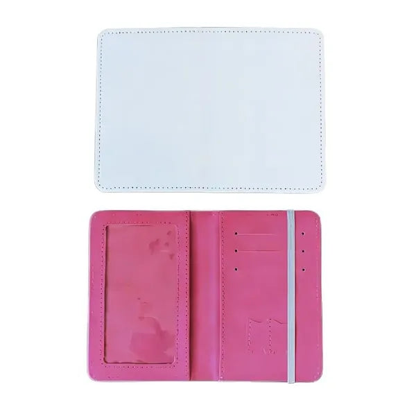 Cover Wallet PU Leather Passport Book Card Holder