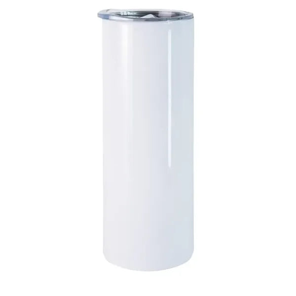 20Oz. Tumblers Skinny Straight W/ Lids And Straws Bulk Cups